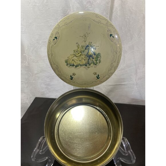 Victorian Tin by Daher Cherub Dresser Trinket Keeper - Picture 8 of 10